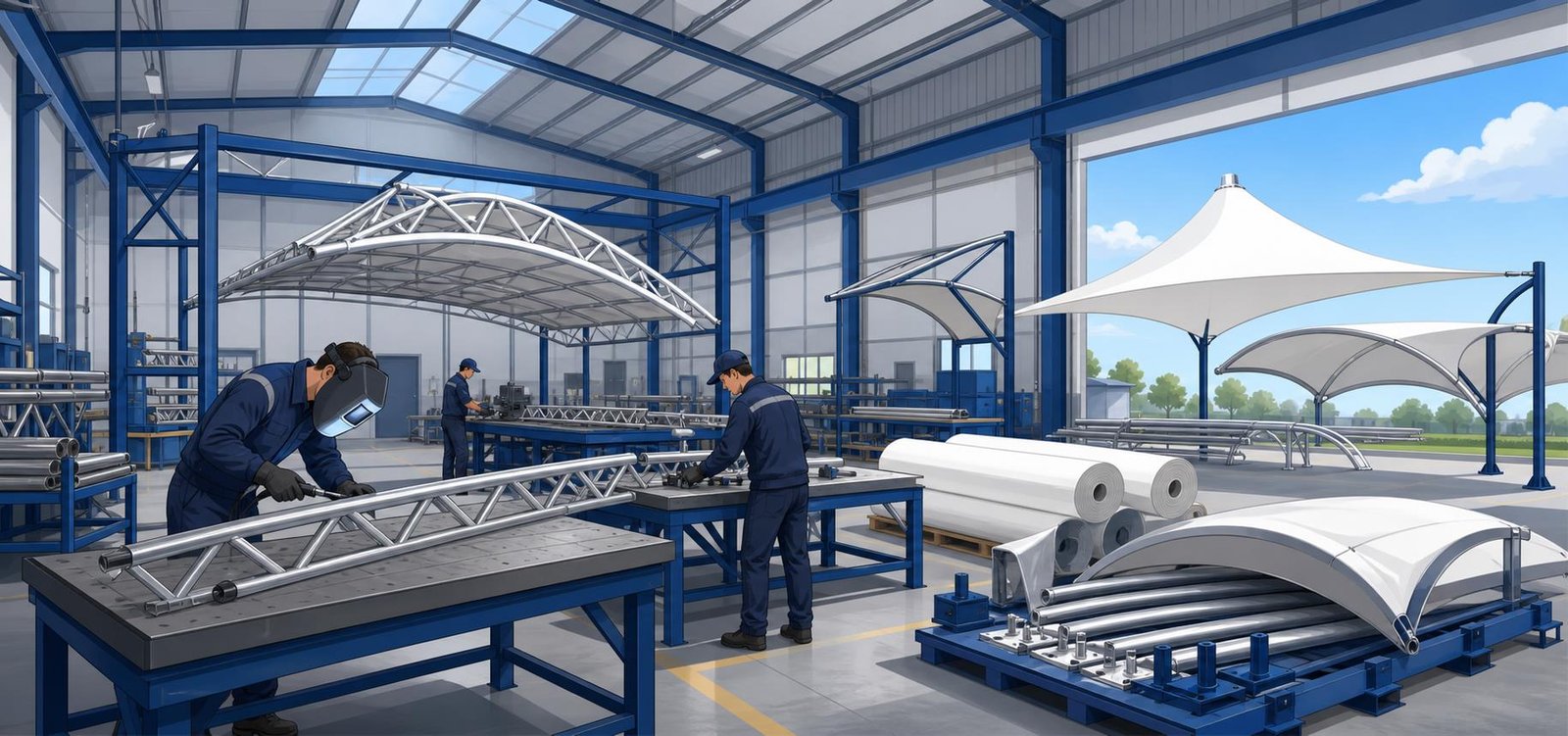 Maasidhi Catalyers fabrication infrastructure