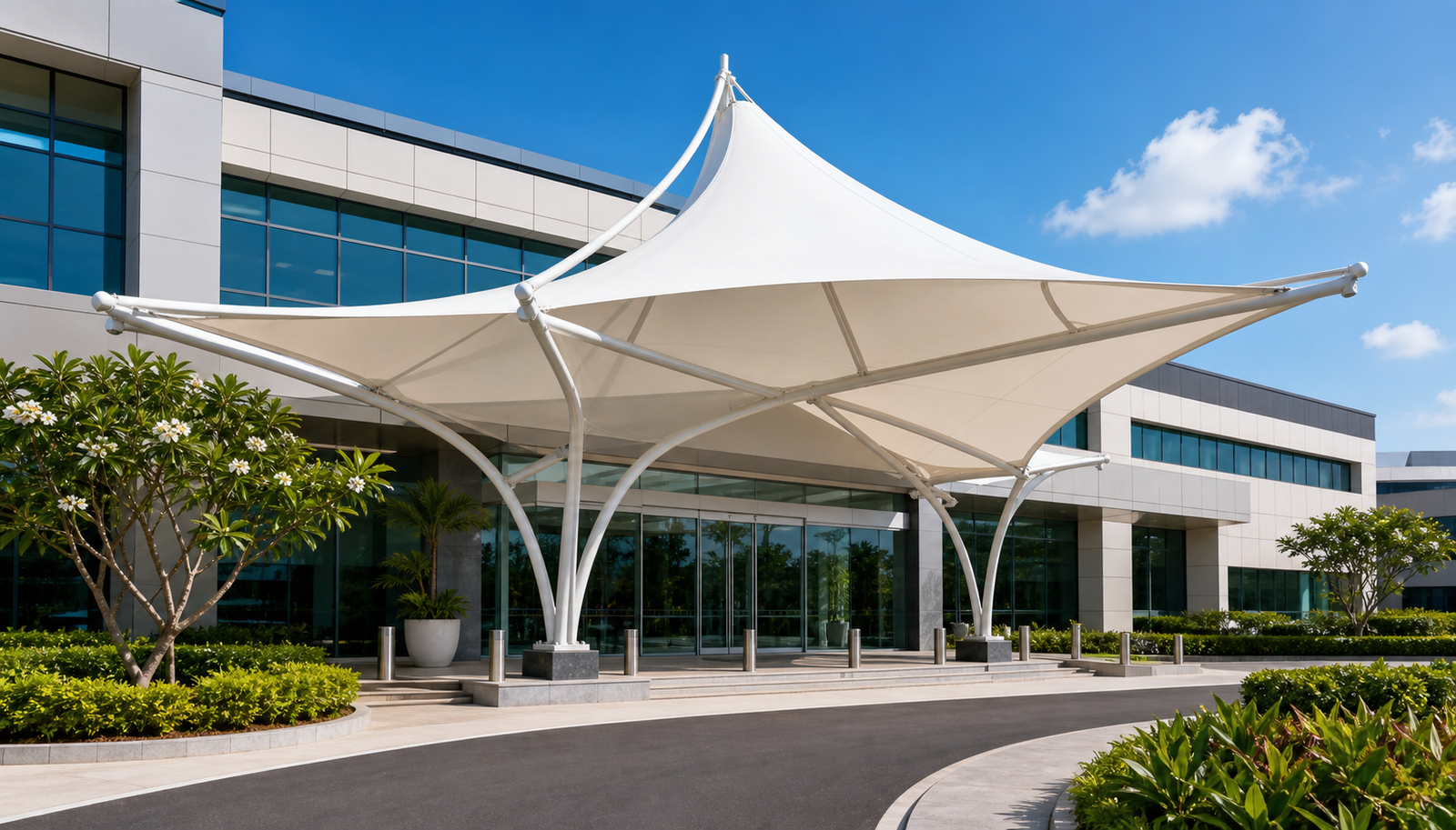 Bus Terminal Tensile Structures image 2