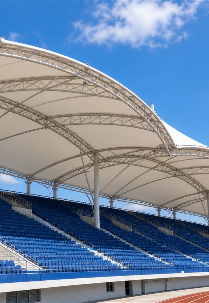 Stadium Tensile Structure real project image