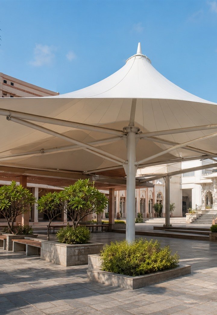 Tensile Membrane Structure real project image